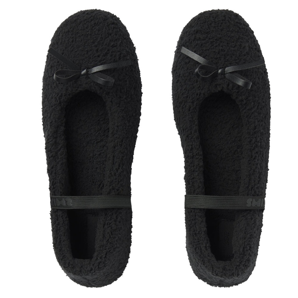 New with Box SKIMS Black Women's Slippers